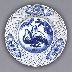 Annual plate 2013 18 cm, Original Blue Onion Pattern