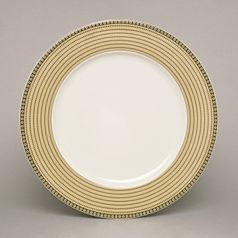 Plate dining 25 cm, Thun 1794 Carlsbad porcelain, Cairo 30381 ivory