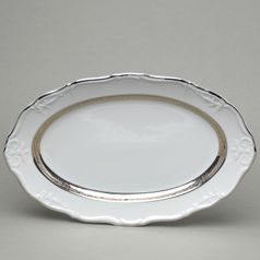 Dish oval 36 cm, Marie Louise 88042, Thun 1794, karlovarský porcelán