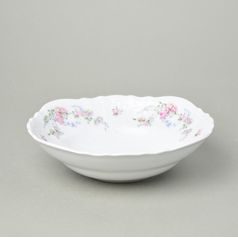 Bowl 23 cm, Thun 1794 Carlsbad porcelain, BERNADOTTE climbing roses