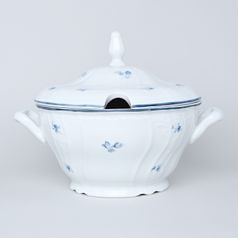 Mísa polévková 2,5 l, Thun 1794, karlovarský porcelán, BERNADOTTE kytička