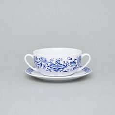 Šálek na polévku 370 ml a podšálek 175 mm, Henrietta, Thun 1794, karlovarský porcelán