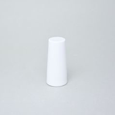 Bohemia White, Salt shaker 100 mm, design Pelcl, Český porcelán
