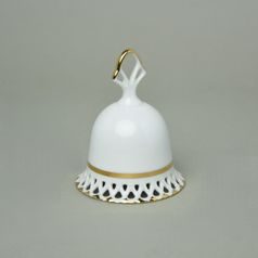 Bell 10 cm, Byzant 404b white, Rose China Chodov