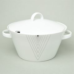 Lid for 3 l soup tureen, Thun 1794, karlovarský porcelán, TOM 29951