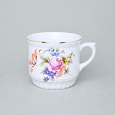 Hrnek Selský 0,42 l, míšeňská růže, Český porcelán a.s.