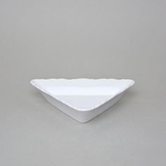 Verona white: Bowl triangle 18 cm, G. Benedikt 1882