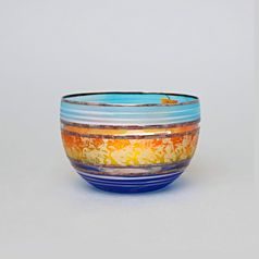 Studio Miracle: Bowl - Beach romance, 12 cm, Hand-decorated by Vlasta Voborníková