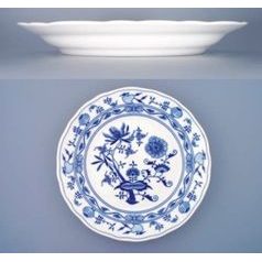 Dish round deep 31 cm, Original Blue Onion Pattern