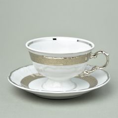 Cup -tea 210 ml + saucer 16 cm, Marie Louise 88042 platinum, Thun 1794 a.s.