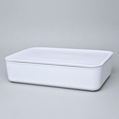 Mísa zapékací s víkem 35 x 23 x 8 cm, NO LIMITS, porcelán Seltmann