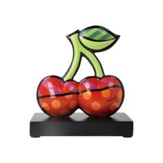 Figurka Třešně 16,5 / 9,5 / 18 cm, porcelán, R. Britto, Goebel