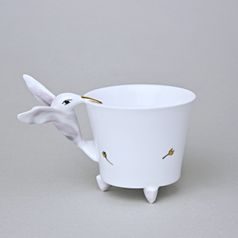 Hrnek ZOO Kolibřík 260 ml, PINK, 11,2 cm, porcelán Goldfinger