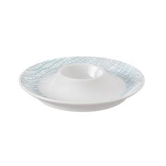 Egg plate, Green Chic 25674, Seltmann Porcelain
