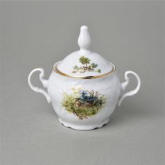 Cukřenka 300 ml, Thun 1794, karlovarský porcelán, BERNADOTTE myslivecká