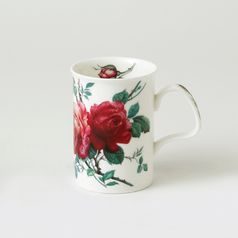 English Rose: Hrnek Lancaster 320 ml, anglický kostní porcelán, Roy Kirkham