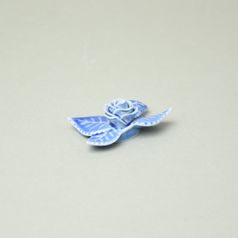 Dekorační růže / růžička ke stolování 7,3 x 3 cm, Cibulák, originální z Dubí