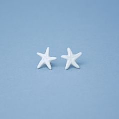 Earings: Starfish, Porcelain Jewels Studio Mallys