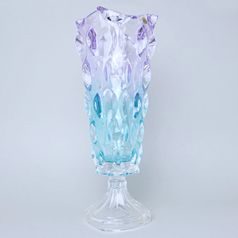 Váza SAMBA Gradient 40,5 cm na nožce, Bohemia Treasury