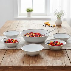 Jídelní souprava pro 6 osob, Thun 1794, karlovarský porcelán, OPÁL 84032