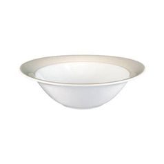 Bowl round 16 cm, Trio 23600 Vanilla, Seltmann Porcelain