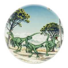 Dinosaurus: Talíř mělký 25,5 cm, Compact 65626, Porcelán Seltmann