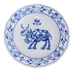 Plate dining 24 cm, Taurus, (wall plate too), Original Blue Onion Pattern