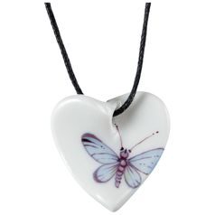 Porcelain Jewel Butterfly - Heart, Meissen Porcelain