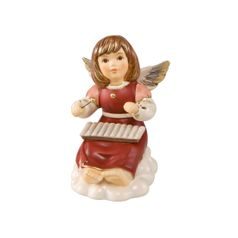 Anděl s xylofonem 10 cm, porcelán, Goebel