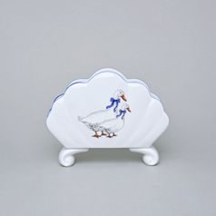 Stojánek na ubrousky 10 cm, husy, Český porcelán a.s.