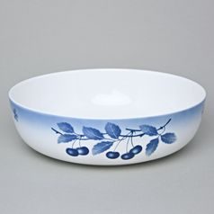 Bowl 28 cm Memory, Thun 1794, karlovarský porcelán, BLUE CHERRY