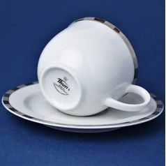 Podšálek 13,5 cm (pouze podšálek), Thun 1794, karlovarský porcelán, OPÁL 84032