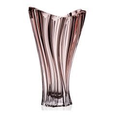 Crystal Vase Plantica, Pink 32 cm, Aurum Crystal