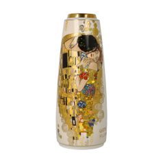 Váza Polibek, 10,5 / 10,5 / 26,5 cm, porcelán, G. Klimt, Goebel