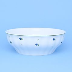 Bowl 24 cm, Benedikt blue flowers, G. Benedikt 1882