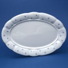 Oval dish flat 36 cm, Benedikt Valbella, G. Benedikt 1882