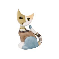Figurine R. Wachtmeister - Cat Nero, 8 / 4,5 / 12,5 cm, Porcelain, Cats Goebel