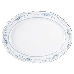 Platter oval 35 cm, Desiree 44935, Seltmann Porcelain