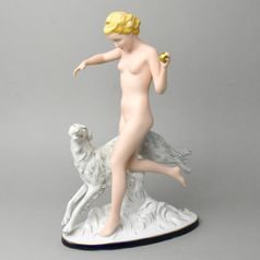 Diana 27 x 15 x 36 cm, isis, Porcelánové figurky Duchcov