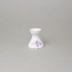 Svícen 6,5 cm, Thun 1794, karlovarský porcelán, BERNADOTTE míšeňská růže