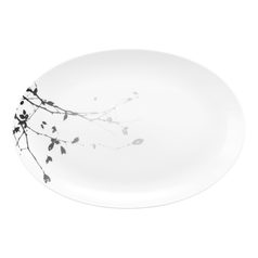 Liberty 65223: Platter oval 35 x 24 cm, Seltmann porcelain, Dark Rose Hip