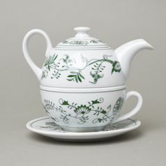 Tea for one set, Green Onion Pattern, Cesky porcelan a.s.