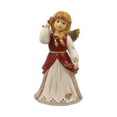 Angel Dressed up for the party 8,5 / 7,5 / 15,5 cm, stoneware, Goebel