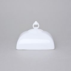 Verona white: Butter dish lid, G. Benedikt 1882