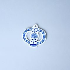 Vánoční ozdoba - jablíčko 8 cm, Cibulák, originální z Dubí