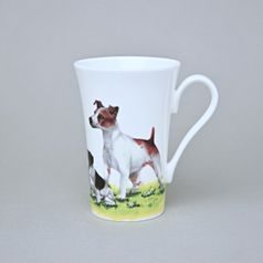 Dog Collection - Jack Russell Terrier: Mug 400 ml, English Fine Bone China, Roy Kirkham