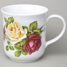 Hrnek Golem 1,5 l, růže hnědá žlutá, Český porcelán a.s.