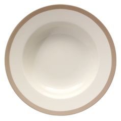 Nina Ivory 29423GT: Deep plate 23 cm, Thun 1794, Carlsbad Porcelain