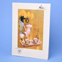 Factory catalog of Rose porcelain, 20 sheets + envelope, Rose China Chodov