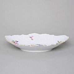 Koš na chléb a pečivo 34 cm, Thun 1794, karlovarský porcelán, BERNADOTTE míšeňská růže